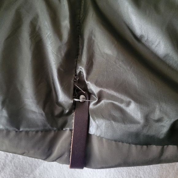 Nicole Benisti Down Parka with Fur Trim and Leather Accents - Picture 10 of 11